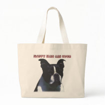 Boston Terrier:  Floppy Ears are Cool! Tote Bags