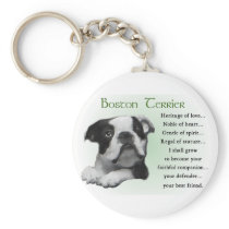 Boston Terrier Gifts Key Chain