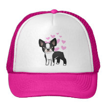Boston Terrier Love Hat