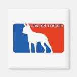 Boston Terrier Major League Dog Magnet