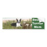 Boston Terrier Mom Bumper Sticker Beachgrass