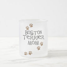 Boston Terrier Mom Coffee Mug