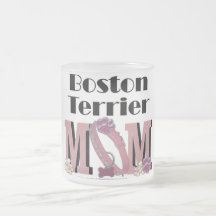 Boston Terrier MOM Mug