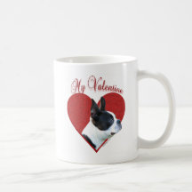Boston Terrier My Valentine Coffee Mug