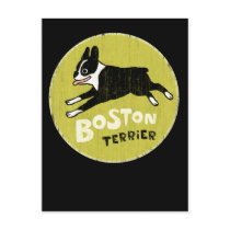 Boston Terrier Post Card