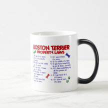 Boston Terrier Property Laws 2 Mug