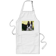 Boston Terrier Pup Long Apron