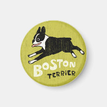 Boston Terrier Refrigerator Magnets
