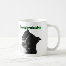 Boston Terrier:  Simply Irresistable Coffee Mugs