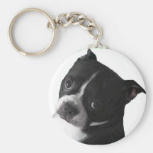 Boston Terrier:  Simply Irresistable Key Chain