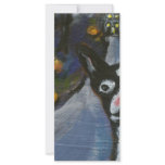 Boston Terrier spooky halloween rack cards