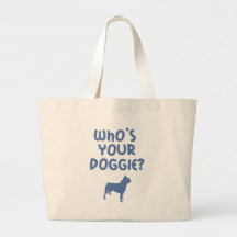 Boston Terrier Tote Bag