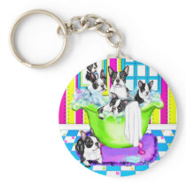 Boston Terrier Tub Full
