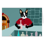 Boston Terrier Whiskey Jukebox