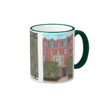 Boston Townhouses Mugs