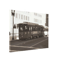 Boston Trolleys Canvas Print canvas prints