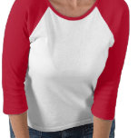 Boston U.S. Flag Red and White Shirt