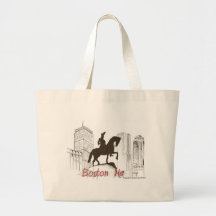 Boston Washington Profile Tote Bag