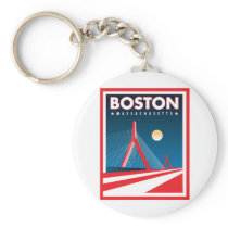 Boston Zakim Bridge Key Chain