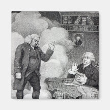 Boswell and the Ghost of Samuel Johnson Magnet