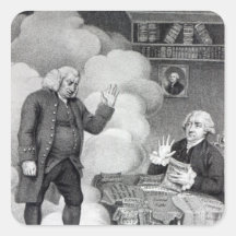 Boswell et le fantôme de Samuel Johnson Autocollants