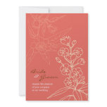 Botanica (Coral) Wedding