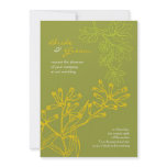 Botanica (Fern Green) Wedding Custom Invitation