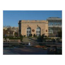 Botanical Gardens at Christmas Photo Print