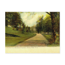 Botanical Gardens, Bronx New York 1905 vintage Post Cards