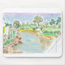 Botanical Gardens in Florida Mouse Pad