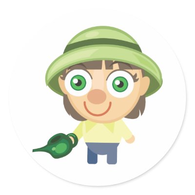 Botanist - My Conservation Park Sticker by MyConservationPark
