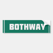 BothWay Bumper Sticker