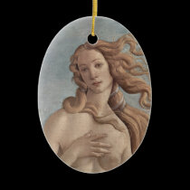 Boticelli's Birth of Venus Ornament ornaments