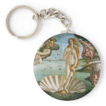 Botticelli Birth of Venus Keychains