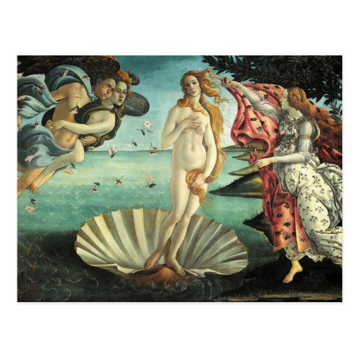 Botticelli - Birth of Venus Post Card