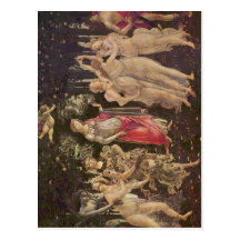 Botticelli, Sandro Fr?hling (Primavera) :  um 1485 Postcards