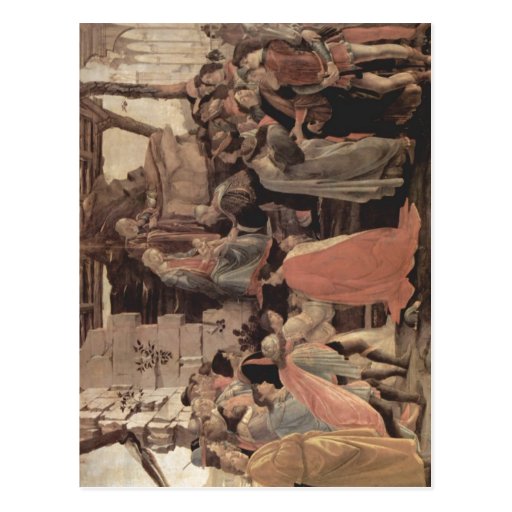 Botticelli, Sandro Zanobi-Altar, Anbetung der Heil Post Cards