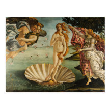 Botticelli The Birth of Venus Postcard