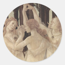 Botticelli's Three Graces Stickers
