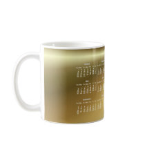 Bottle Neck brass calendar ~ mug