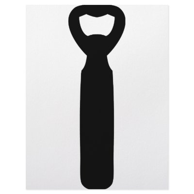 bottle opener icon personalized letterhead by TomaniacLines