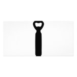 bottle opener icon custom photo card