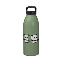 Bottle - Spinning Box Panda - MoreColorsAvailable Water Bottles