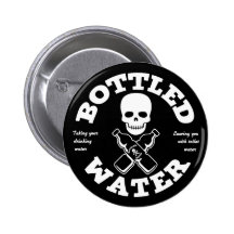 Bottled Water Pins