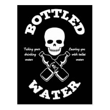 Bottled Water Post Cards