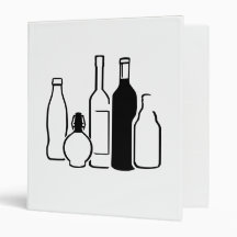 Bottles 3 Ring Binder