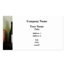 Bottles and a Coffee Can Business Card