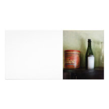Bottles and a Coffee Can Picture Card