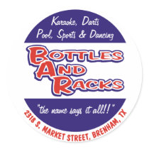 Bottles And Racks Sticker