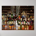 Bottles of Alcohol Poster posters